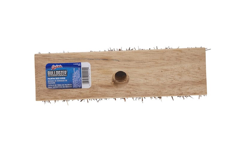 Quickie Scrub Brush, 9-Inch, Heavy Duty Coarse Fibers for Rough Surface, Outdoor Cleaning Brush for Deck/Garage/Pool/Grout/Patio - Image 2